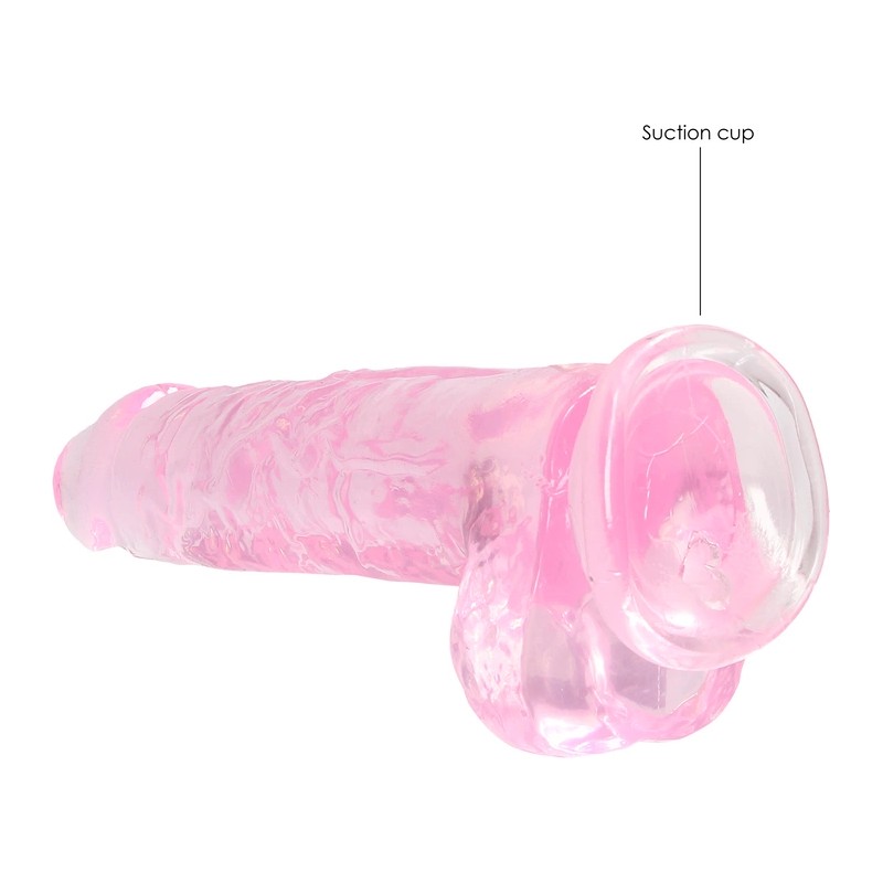 RealRock - Realistyczne dildo z jądrami 21 cm